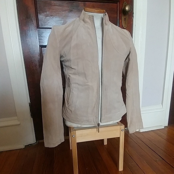 Suede Moto Jacket - Picture 1 of 6